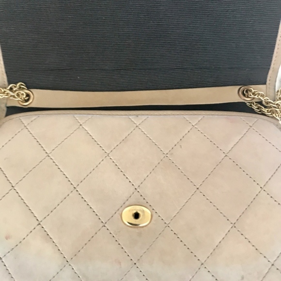 Authentic Chanel Logo WOC Cross Body Bag - Picture 6 of 8